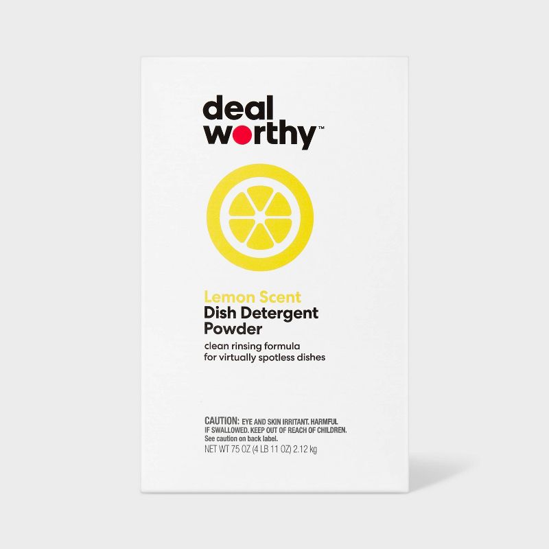Dishwasher Detergent Powder - 75oz - Dealworthy™