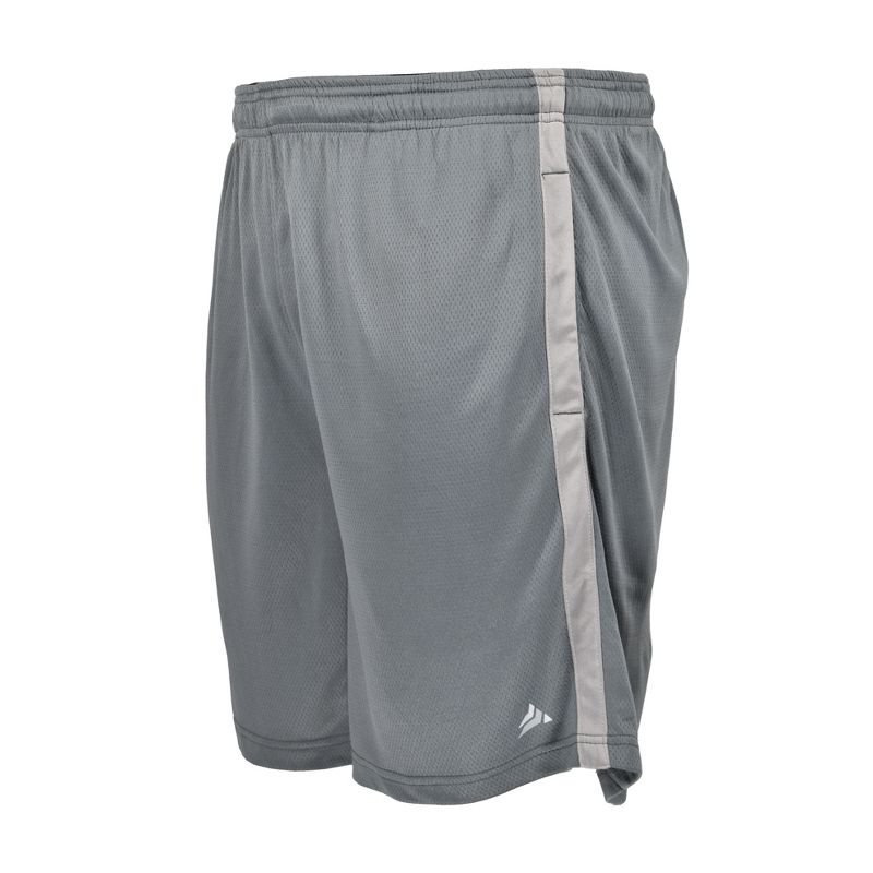 Falcon Bay Elite Sport Big Men's Elastic Waist Performance Short | Granite Gray 3X Big