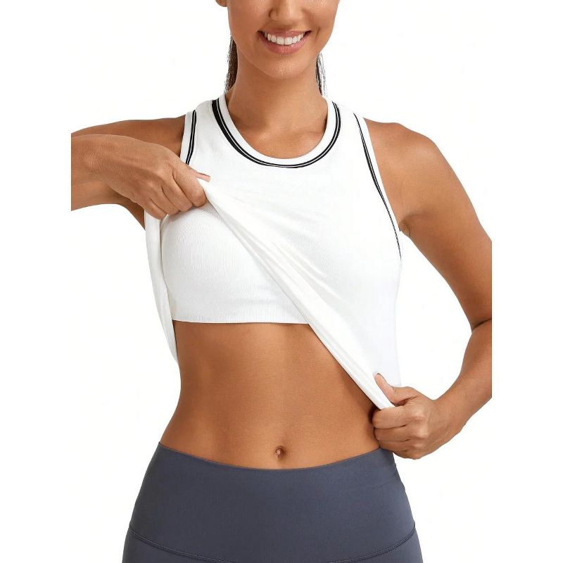 Sol Living Women's Basic Athletic Workout Tank Top