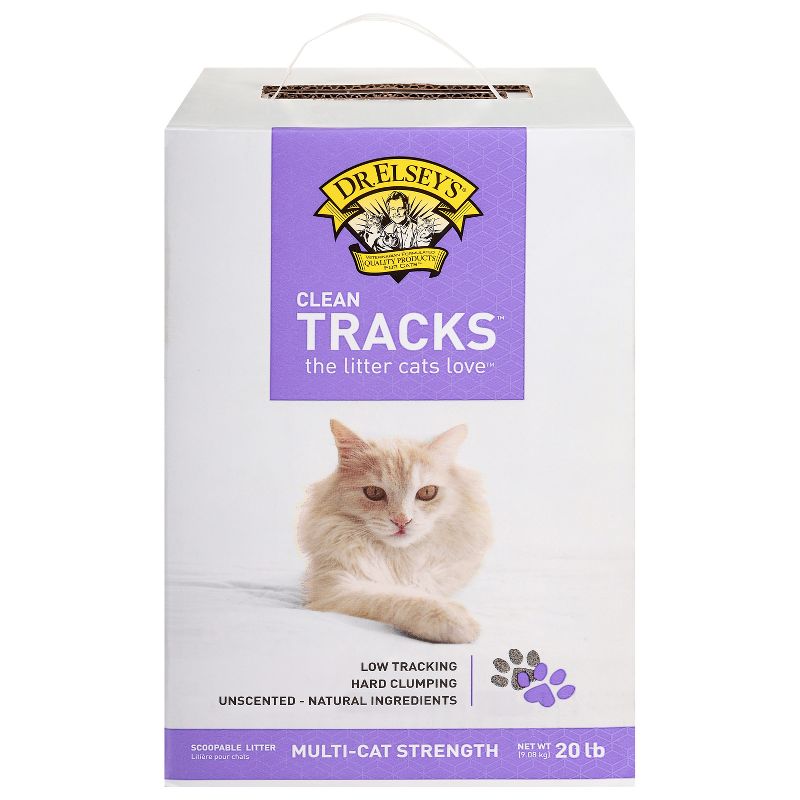 Dr. Elsey's Clean Tracks Cat Litter - 20lbs