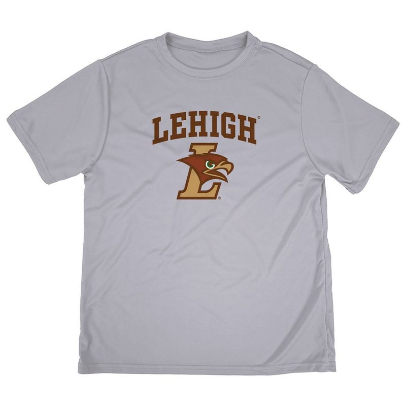 Boys' Lehigh University Sport T-Shirt Primary Logo Athletic Heather Small