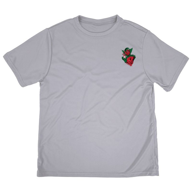 Boys' Mississippi Valley State University Sport T-Shirt Left Chest Logo Athletic Heather Large