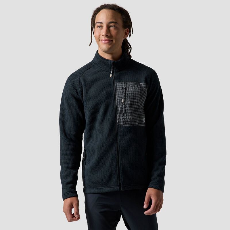 Backcountry, Wander Sweater Fleece Jacket - Men's, Black, XL