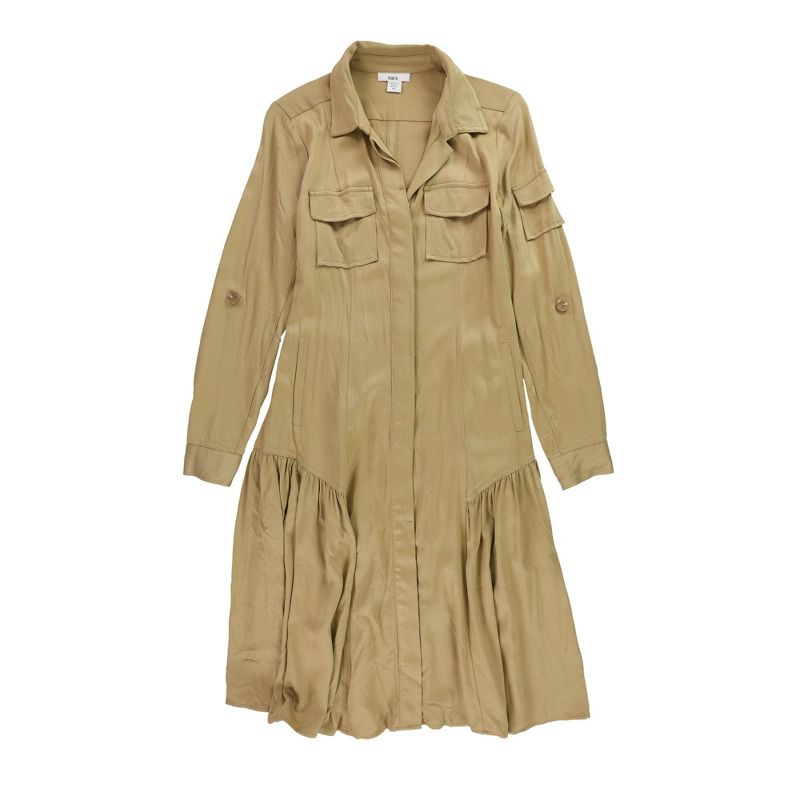 bar III Womens Twill Duster Jacket, springchipmonk, X-Small