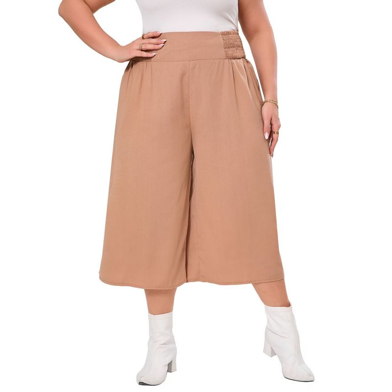 Women's Ultra-Soft Wide Leg Loose Pant Open Bottom Pants - Yoga Lounge Pockets