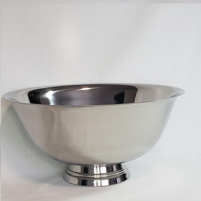 Stainless Steel footed Serving Bowl 10"